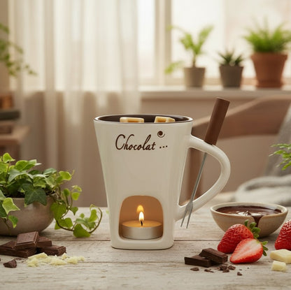 Taza de Fondue de Chocolate